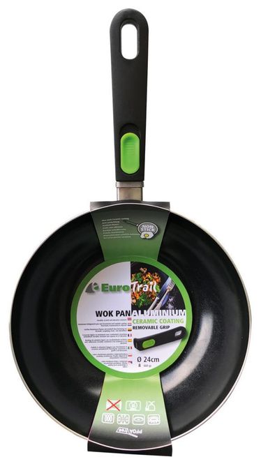 Hovedbilde Wokpanne keramisk ø24 cm