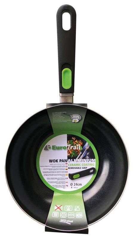 Wokpanne keramisk ø24 cm