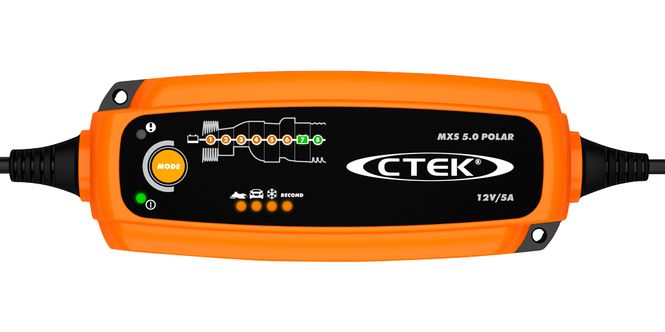 Hovedbilde Ctek Batterilader MXS 5.0 EU Polar edition