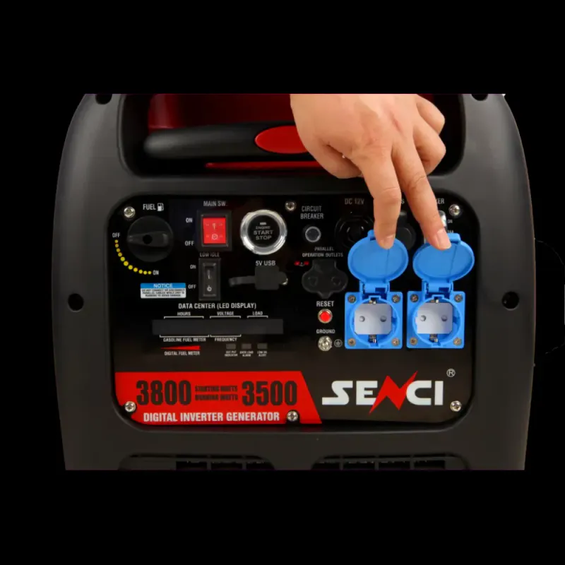 SENCI SC4000iE-O Inverter Aggregat - Bensin - Max 3800W - ATS - Elektrisk start